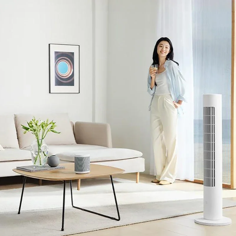 XIAOMI MIJIA Smart DC Inverter Tower Fan 2 Portable Fan Appointment Timing Low Noise APP Wireless Control 150° Oscillation Range 3