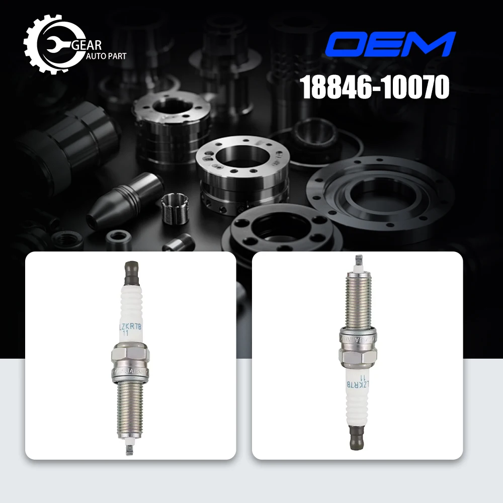 Iridium Spark Plug 4 20 40pcs 18846-11070 For Hyundai Sonata 8 Elantra Gensis Santa Fe Tucson Acura 1884611070 SILZKR7B11 spark plug