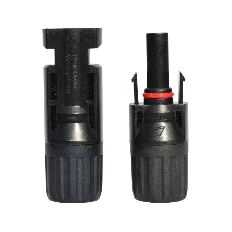 Solar Connector PV Plug 400/200/100/10 Pcs 1000V DC 30A Connectors Kit for Photovoltaic PV/MC Cable 2.5/4/6mm&sup2;