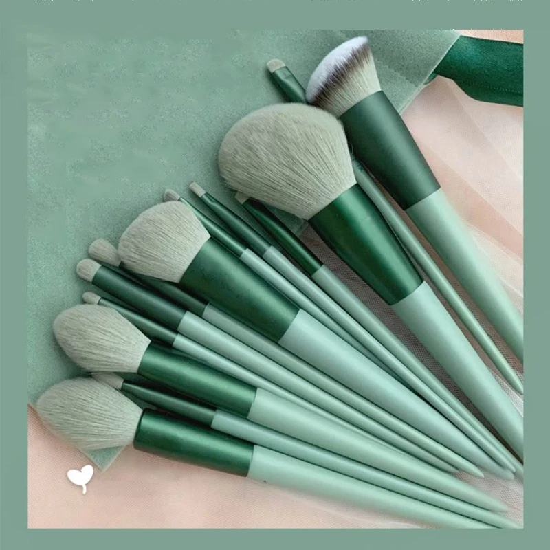 2023 13 pezzi pennelli per trucco Set ombretto fondotinta donna pennello cosmetico ombretto fard polvere Blending Beauty Soft Makeup Tool