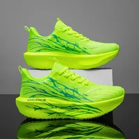 Chaussures de course Marathon pour hommes, semelle en carbone, sport spécialisé, respirantes, légères, confortables pour femmes, baskets athlétiques antidérapantes 1