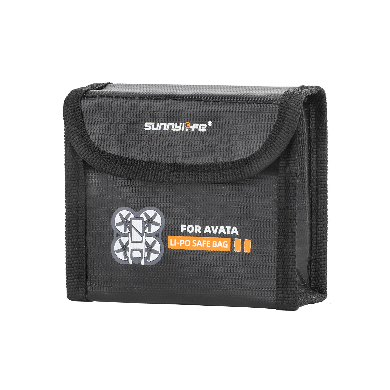SUNNYLIFE Lipo Safe Explosion-proof Protective Case Heat-resistance Storage Hand Bag for DJI Avata FPV for 1/2/3 Battery Pouch