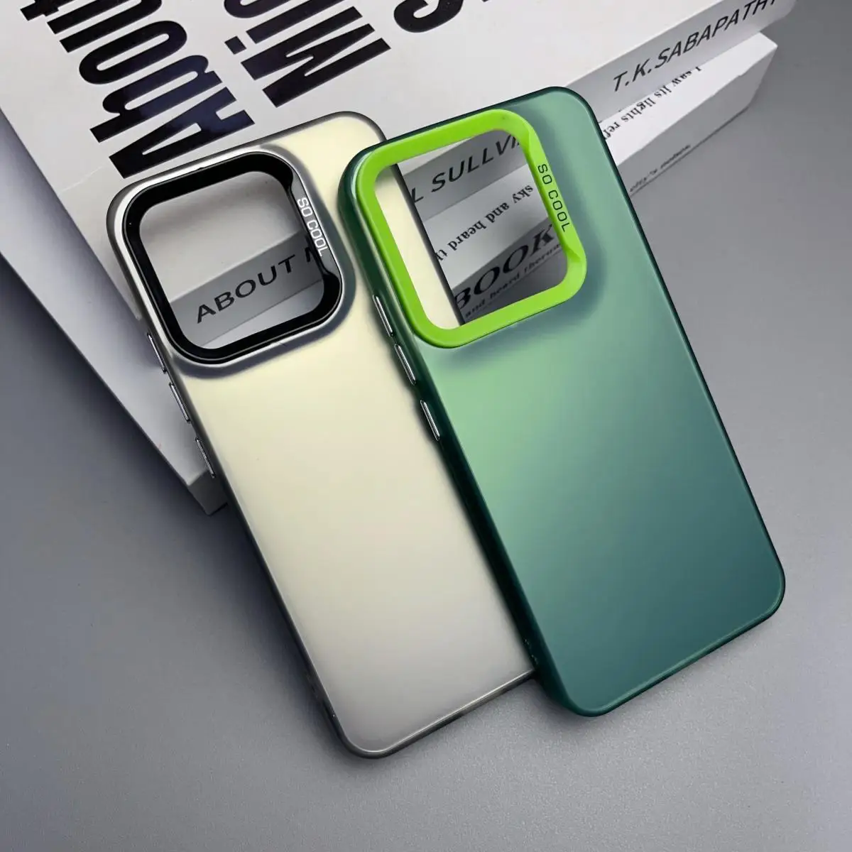 Metallic Aurora Skin Matte Phone Case Cover