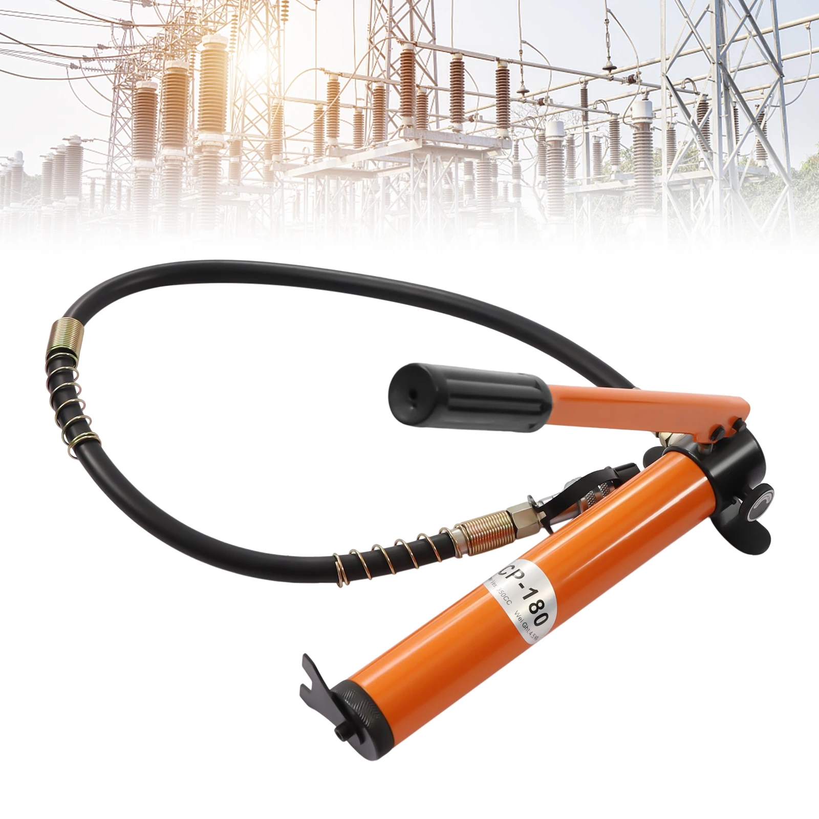 Hydraulic Hand Pump Manual Ram Pump 70Mpa Porta Power Pump for Hydraulic Tools 4