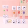 3 Minutes Brush Teeth Hourglass Timer Sand Clock Home Desk Drop-proof Hourglass Decora Sand Tray Children's Stress Relief Toys 5