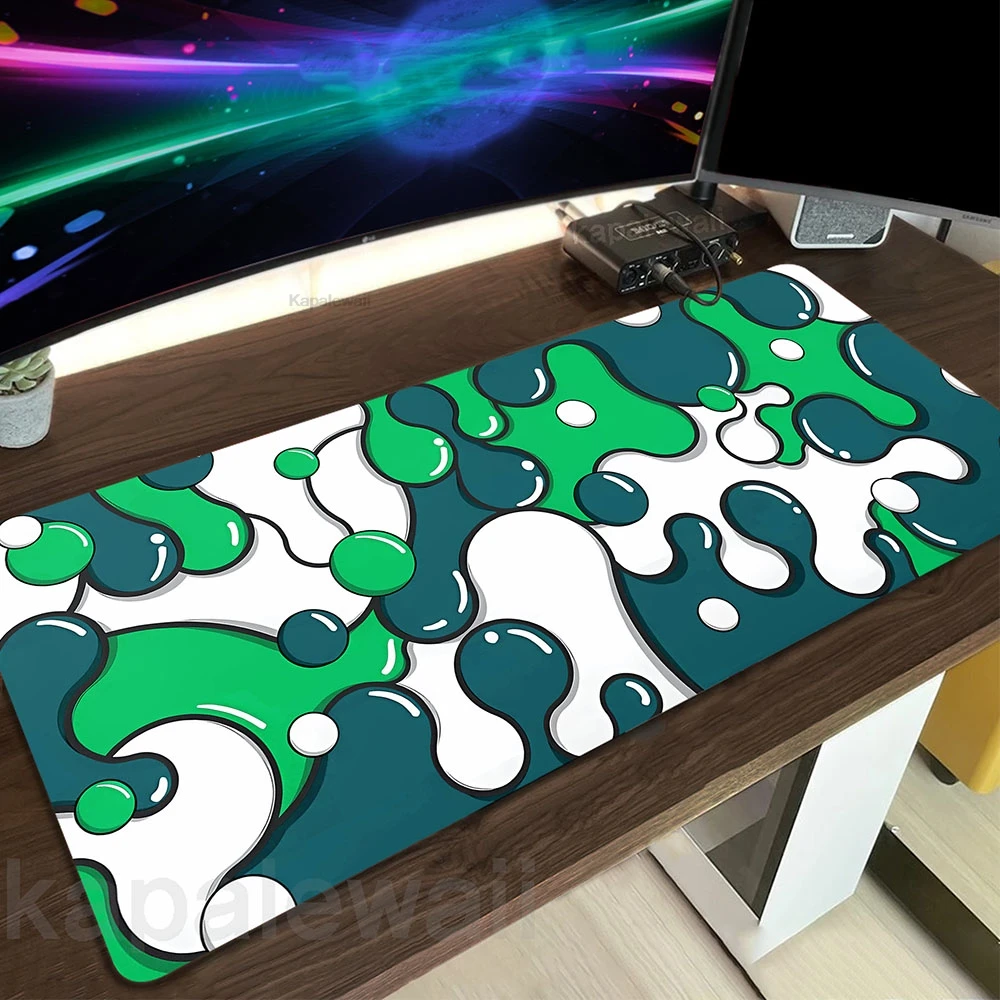 

Kawaii Strata Liquid Mouse Pad Deskmat Office Latop Mousepad Art Mouse Mat Computer Rubber Mouse Pad Keyboard Mat 900x400mm