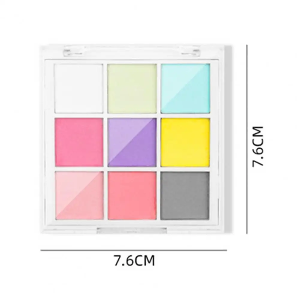 Mirror Powder for Nails Nail Art Powder Set 9-color Nail Mirror Set for Stunning Chrome Nails with Pearlescent Matte
