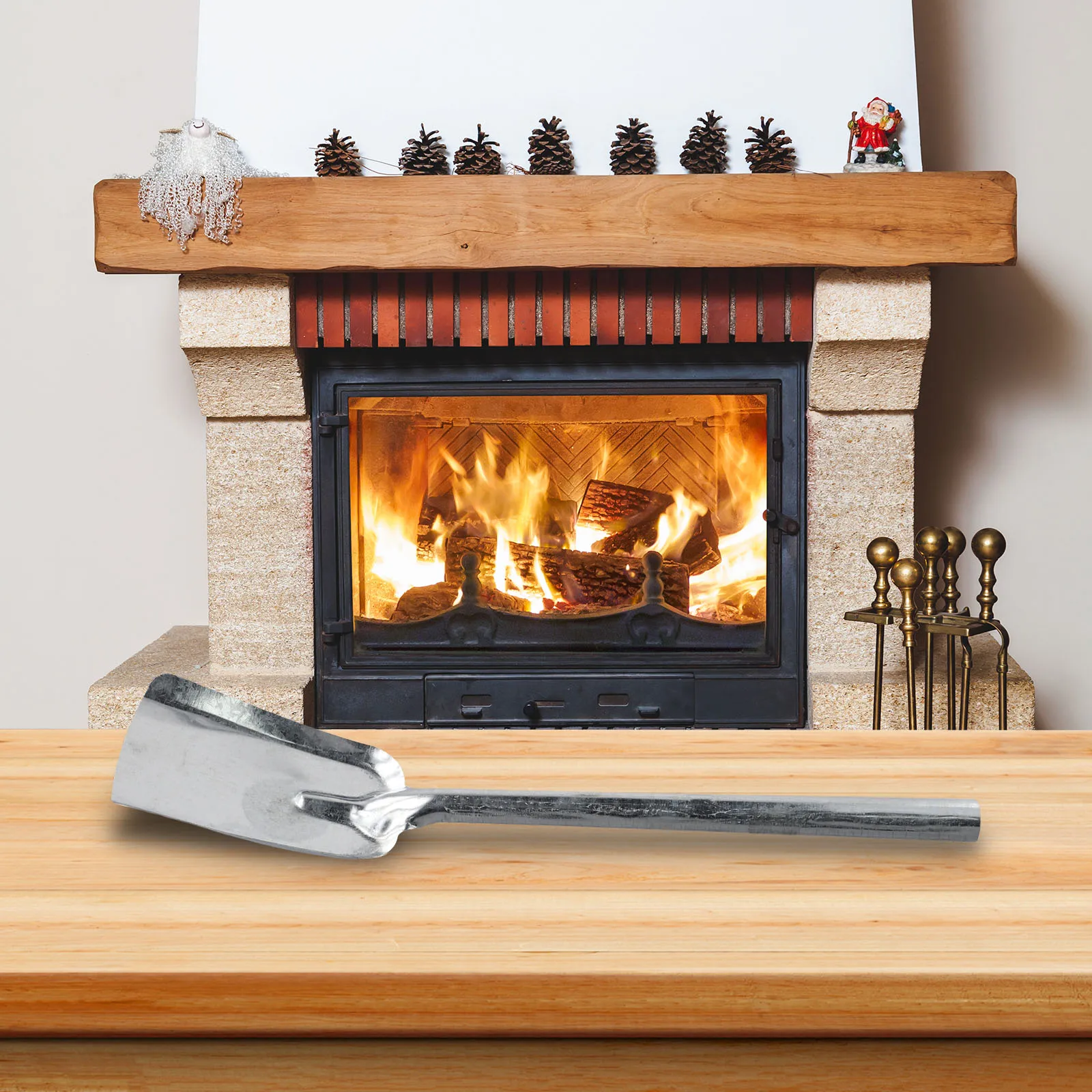 Charcoal Shovel Designed to Simplify Cleanup Tasks in Indoor Fireplaces and Outdoor Barbecue Settings ash removal tool