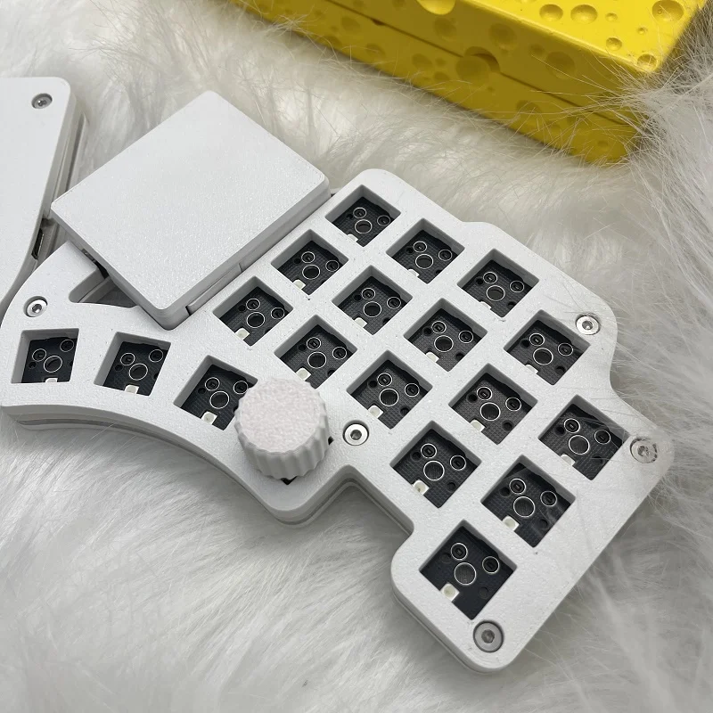 Dilemma 3x5 スプリットキーボード有線シングルモードホット
