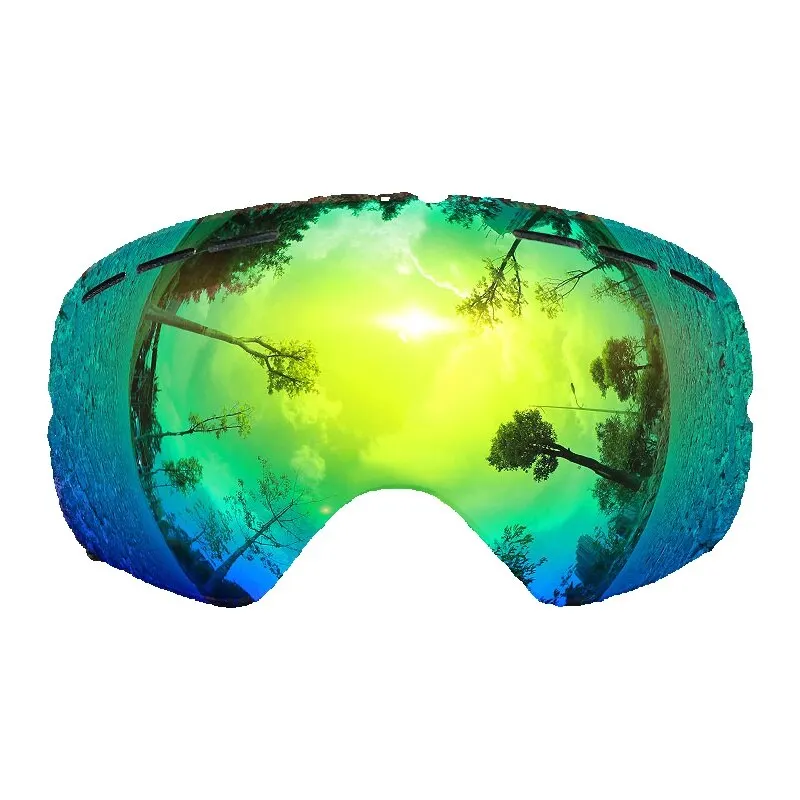 COPOZZ 201 линзы лыжные очки линзы для противотуманных UV400 большие сферические лыжные очки для снега (только линзы) (art.: 783b9bb0a) - 783b9bb0a
