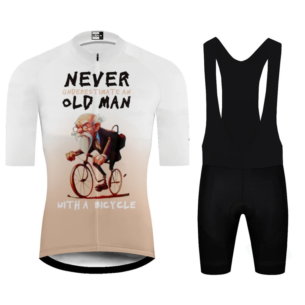RSANTCE Cycling Jersey Sets, Men’s Summer Short Sleeve MTB Bike Suit Pro Bicycle Clothes Ropa Ciclismo