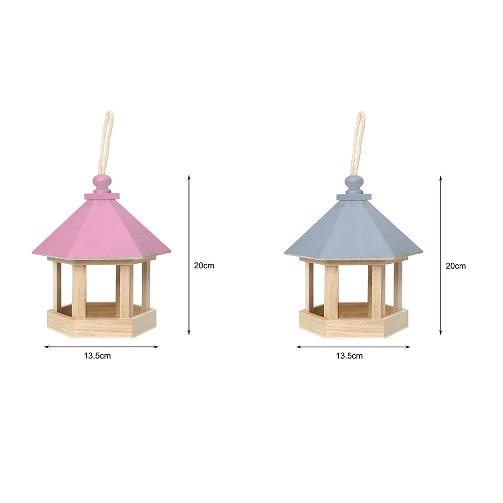 Royal Gardineer : Mangeoire à oiseaux à suspendre avec silo en bois, à  assembler – 11 pièces - Cages et Accessoires oiseaux - Achat & prix