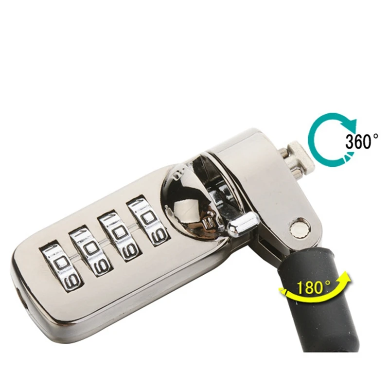 Laptop Cable Lock Laptop Security Locks Anti Theft 3 Keys 6.5 Ft Lomputer Lock Compatible For Laptops, Imac,Outdoor TV