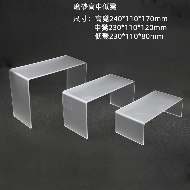 AcrylicDisplayRackUshapedShoeRackBagRackDisplayRackBlack