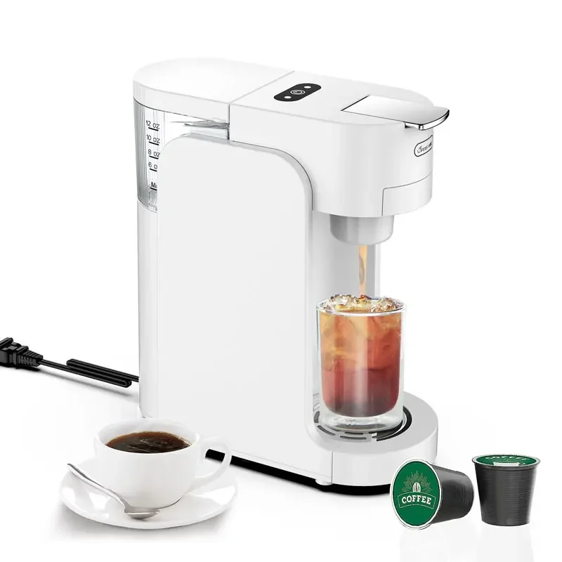 Portable Fully Automatic Coffee Machine 110V-240V Capsule Coffee Machine Capsule/Powder Dual-Use Restaurant Hotel Espresso 3