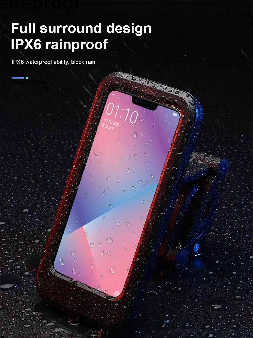 Waterproof Magnetic 360° Swivel Adjustable Phone Holder