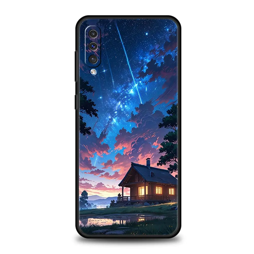 Whimsical Cartoon Sky Design Phone Case Cover