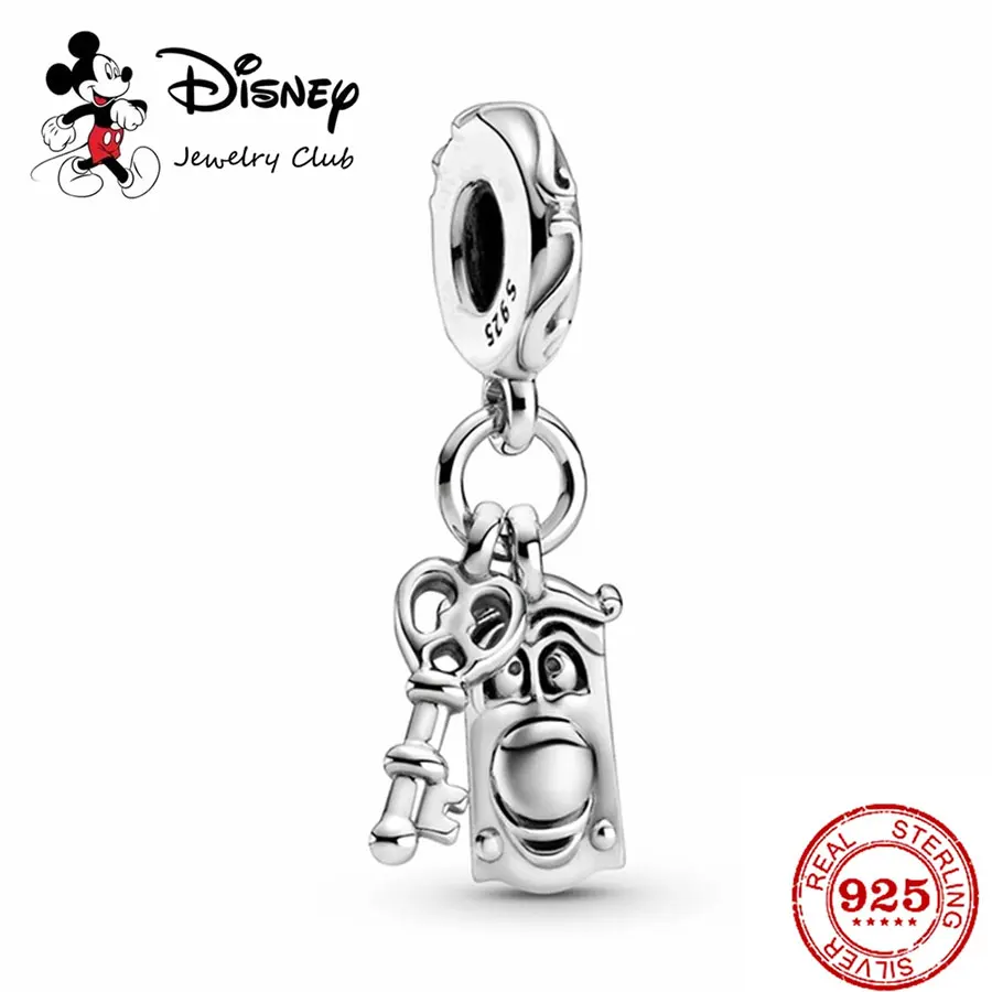 Potdemiel Pure Silver Card Charm Pendant