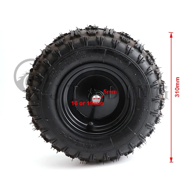 6 inch Inflatable Wheel 13x5.00-6 Tubeless tire &wheel hub For ATV Buggy Quad Bike Mower agricultural machinery Tyre Accessories
