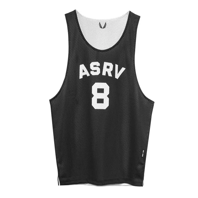 Mens Muscle Quick Dry Mesh Vests Sports Sleeveless Tank Top Solid