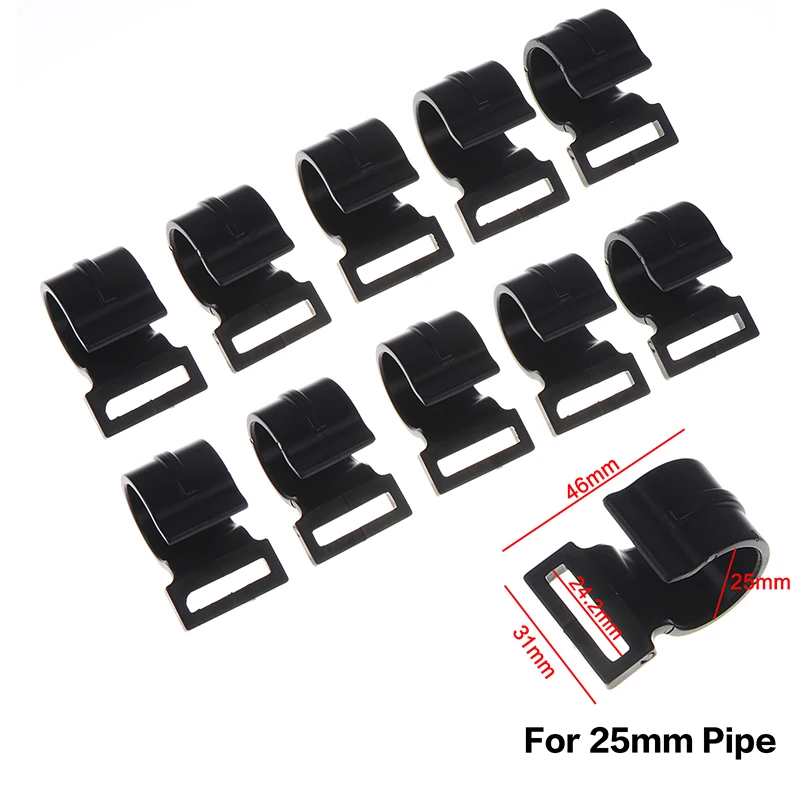 10-Piece Outdoor Camping Lanyard Snap Clip Hook Set