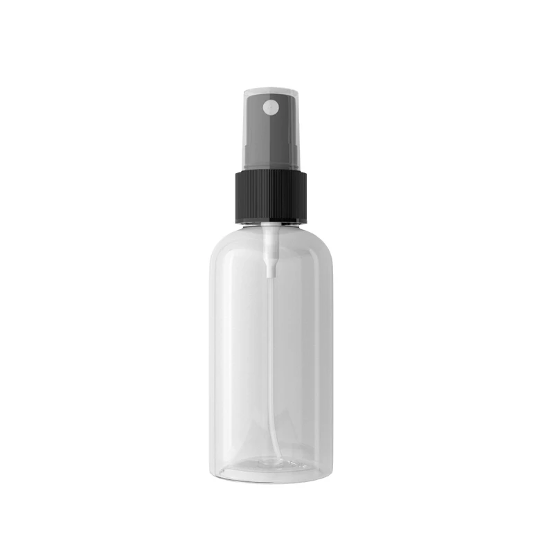 50PCs*75ML Fine Mist Atomizer Spayer Pump Bottle Clear Plastic Makeup Perfume Packing Empty Cosmetic Container Refillable Pafum 10pcs lot 10ml thick clear glass perfume bottle high quality refillable perfume spray atomizer bottle with black gold silver lid