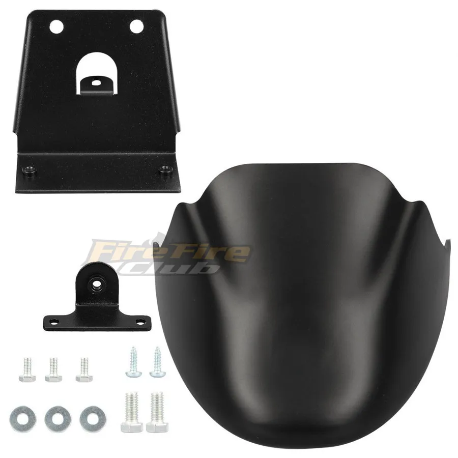 Motorcycle Front Bottom Spoiler Mudguard Air Dam Chin Fairing Harley XL Sportster 883 1200