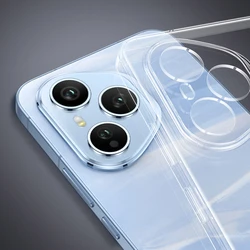 Luxury Clear Silicone Soft Case - Ultra Thin Transparent Back Cover Coque - HONOR 400 Pro