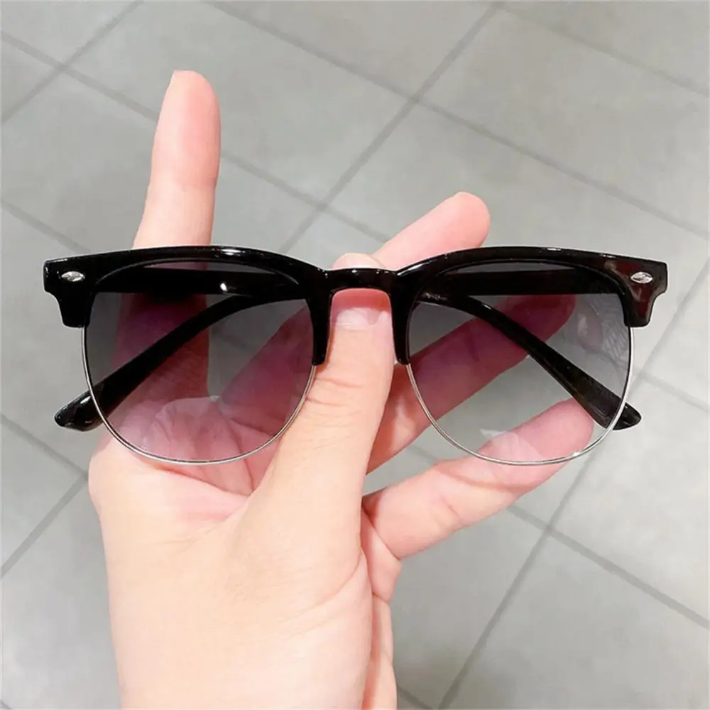 Children' Sunglasses Boys Girls Fashion Trendy Baby Sun Glasses UV Resistant Korean Version Round Frame Eyewear Outdoor_voghion.com