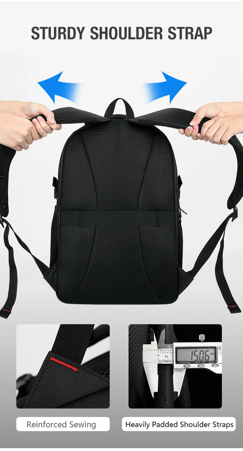 BALANG Laptop Backpack Men Women Bolsa Mochila for 15.6 17 inch Notebook Computer Rucksack School Bag Backpack for Teenagers