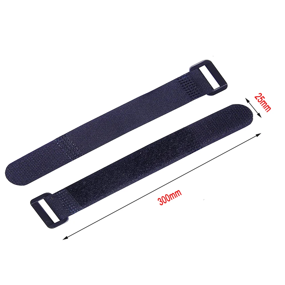 Bicycle Strap 5PC 2.5*30cm Reusable Nylon Hook & Loop cable Ties Durable Multil Purpose Self-adhesive Fastening
