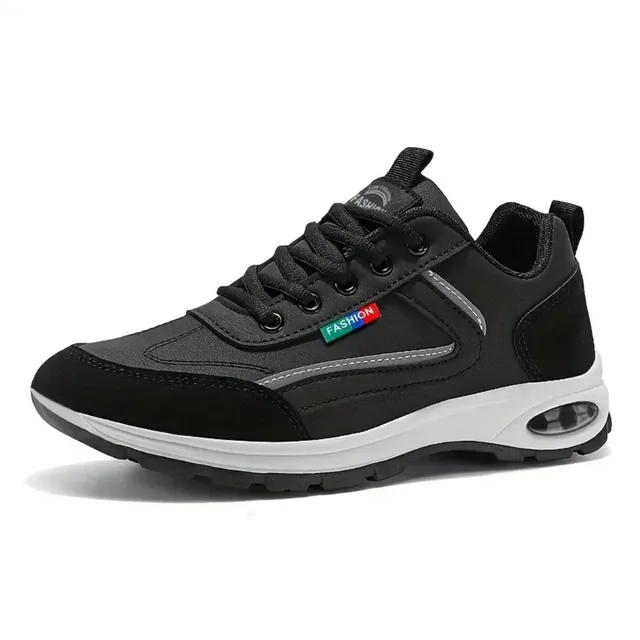 Men's Trendy Sports Shoes Lightweight Breathable Modern Non Slip Shoes Suede Detailing Outdoor Stylish Daily Wear Men Sneakers 4