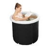 outdoor massage inflatable whirlpool portable durable spa hot bathtub 6