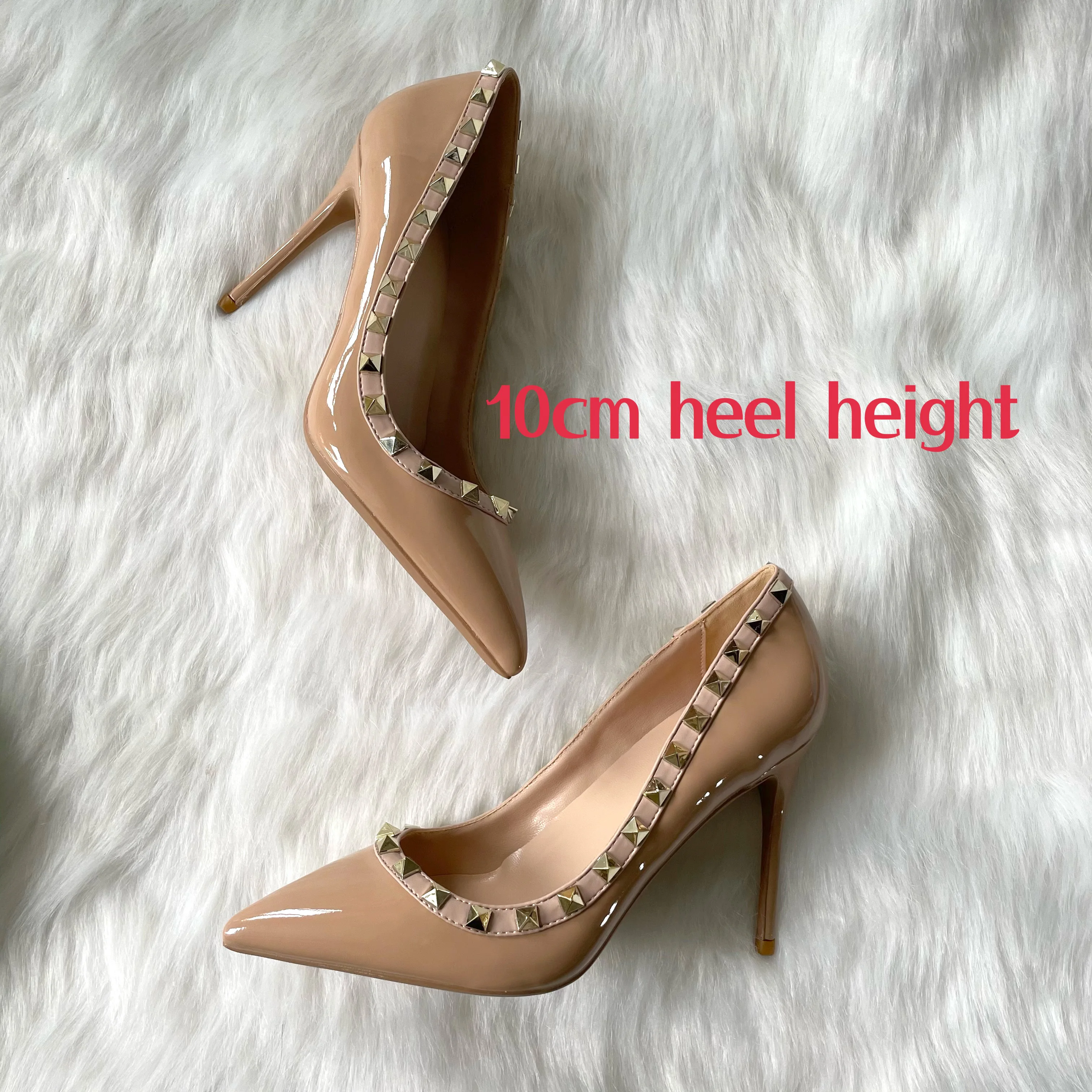 Free Shipping 2023 New Collection White Black Nude Women's Elegant 12cm Super High Heel Pump Social  Ladies Shoes Small Big Size