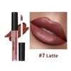Lip Gloss Semi-Matte 8Colors Long-lasting Velvet Non-drying uitable for all skin moisturizing lipgloss plump lip brown Cosmetics 1