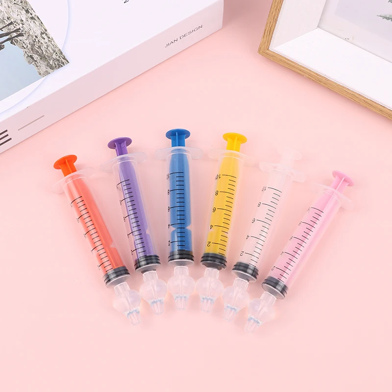 1PC 10ML Baby Silicone Syringe Nasal Aspirator Cleaner Needle Tube Newborn Nasal Aspirator Kids Rhinitis Nasal Washer