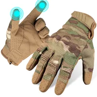 Tactical Gloves Touch Screen Cycling Camo Gloves Shooting Glove Men Motorcycle Riding Bike Running Paintball Gloves 1