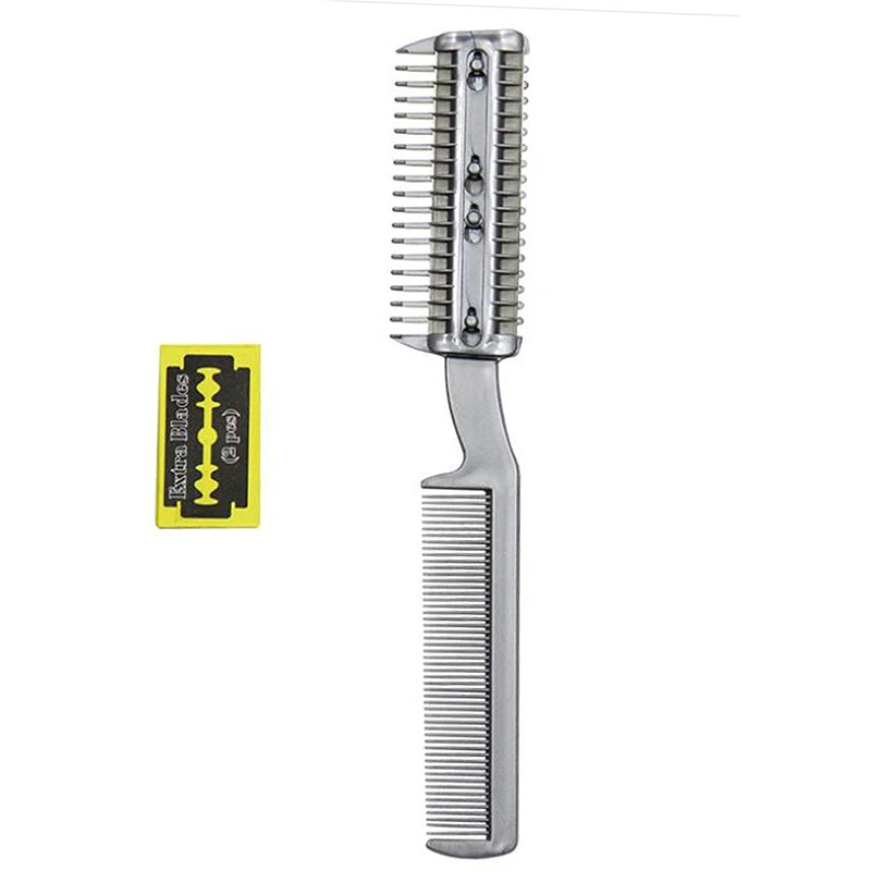 Pet Dog Hair Trimmer Comb Cutting Cut With 2 Blades Grooming Razor Thinning Dog Cat Combs cat Hair Remover hair brush comb dog grooming scissors dog grooming scissors kit
