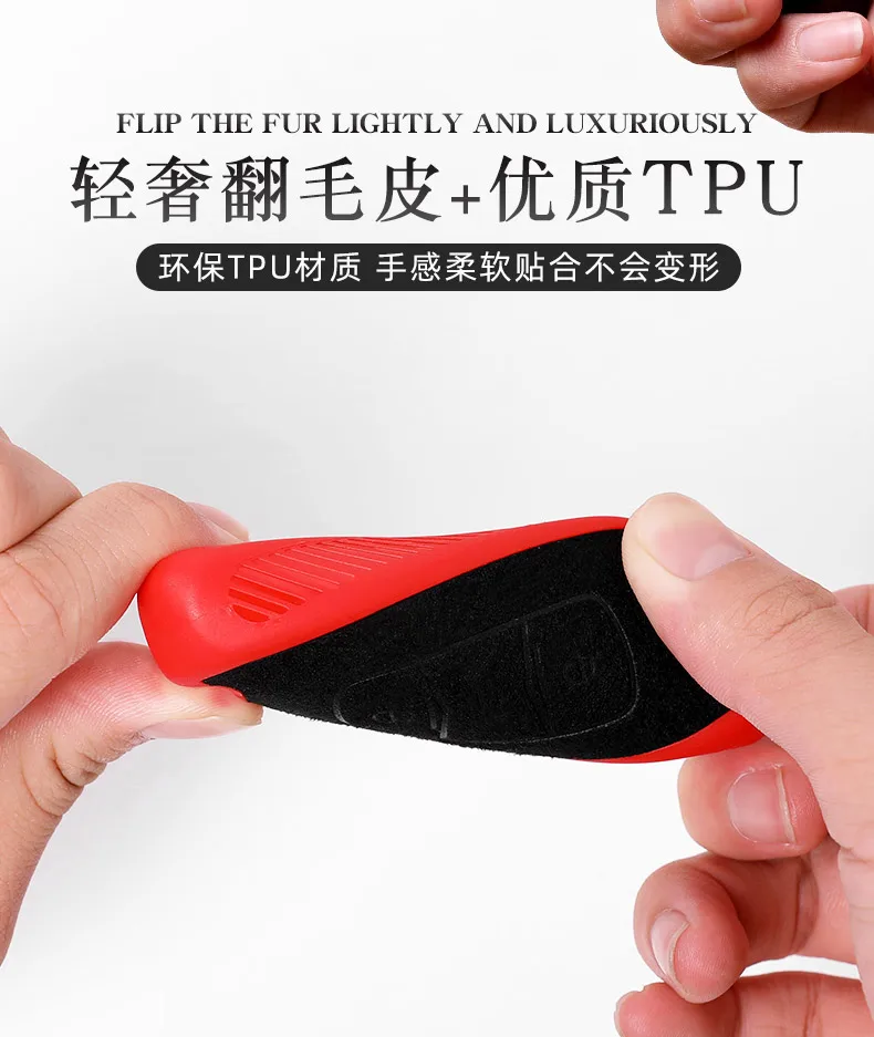 Custodia portachiavi in pelle scamosciata Tpu per Mazda 3 Axela CX4 CX5 CX 5 CX8 CX9 CX30 MX30 MX5 Miata 2019 2020 2021 accessori protettivi - Sa028903dbb6f4ac58ebd704a3dd1f47em