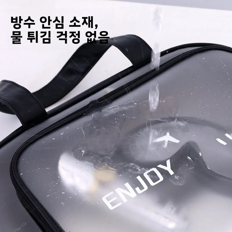 남성용 수영 가방 습식 및 건식 분리 목욕 핸드백 방수 새로운 스타일 샤워 세면용품 보관 가방 여성 여행용