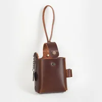 Mini Portable Painting Bag Watercolor Paint Box Genuine Leather Storage Bag  Palette Dedicated Bag Artist Outdoor Travel Set 5