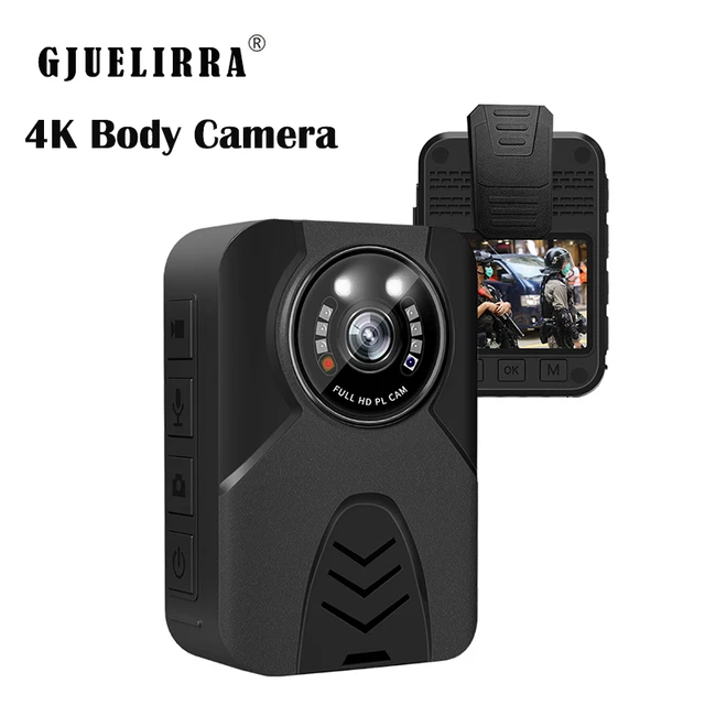 GJUELIRRA – Mini caméra corporelle V9 4K Portable 1800P, petite caméra de  Police à Vision nocturne, 16G-516 go - AliExpress