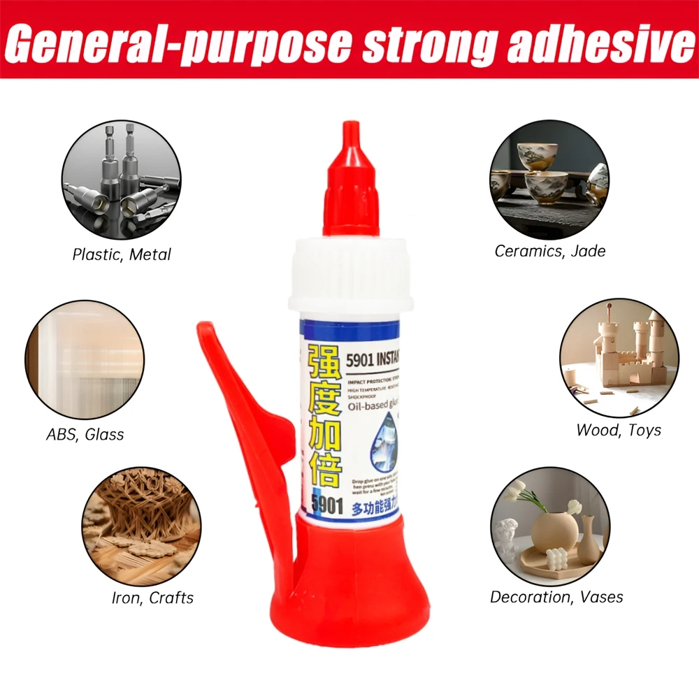 50g Strong Welding Adhesive Powerful Repair Adhesive Universal Glue Quick-drying Sealer Tiles Fix Sealant Metal Welding Glue 5