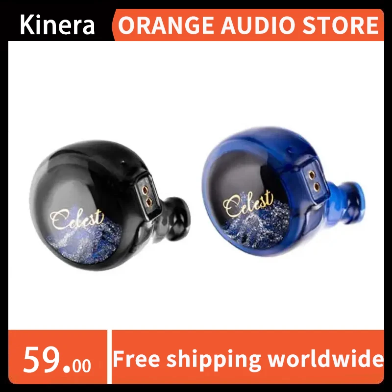 

New Kinera Celest Pandamon 2.0 10mm SPD Square Driver Planar In-Ear Earphone IEMs Monitor 2pin 0.78 Cable Gaming Music 7hz