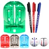 Golf Ball Line Marker Drawing Tool and Marks Pens Set Template Alignment Putting Marking Liner Tools Golf Training Accessories 1