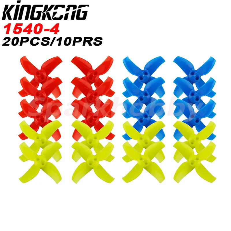 

20PCS/10 Pairs LDARC 1540 40mm 4-blade Propeller CW CCW 1.5mm Hub For RC Drone FPV Quadcopter Multicopter Part Accessories