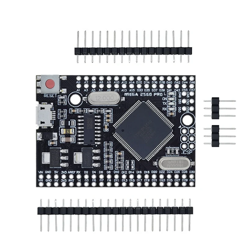 MEGA 2560 PRO Embed CH340G/ATMEGA2560-16AU Chip with Male Pinheaders Compatible for Arduino Mega2560 DIY