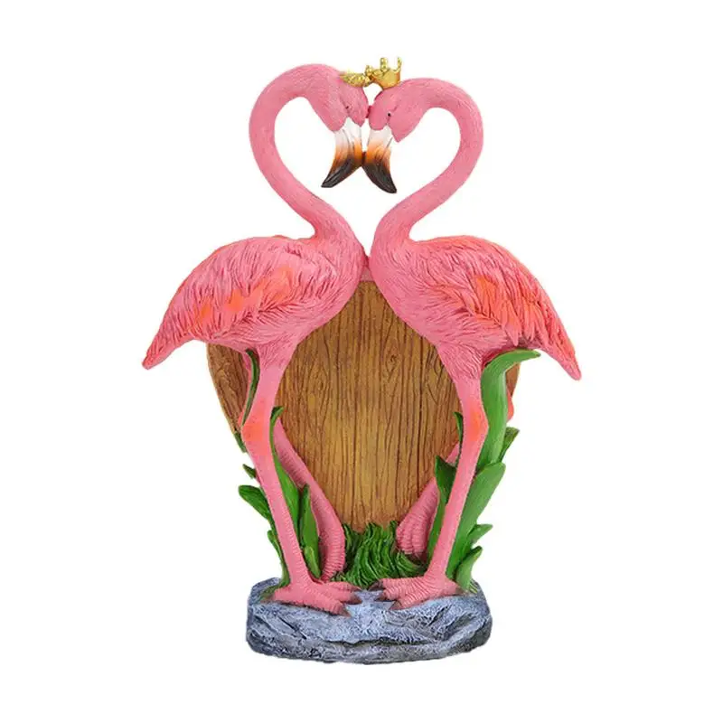 

Flamingo Planter Flower Planter Yard Art Decorative Plant Pot Garden Gifts For Creative Retro Country Ornaments Home Decor For