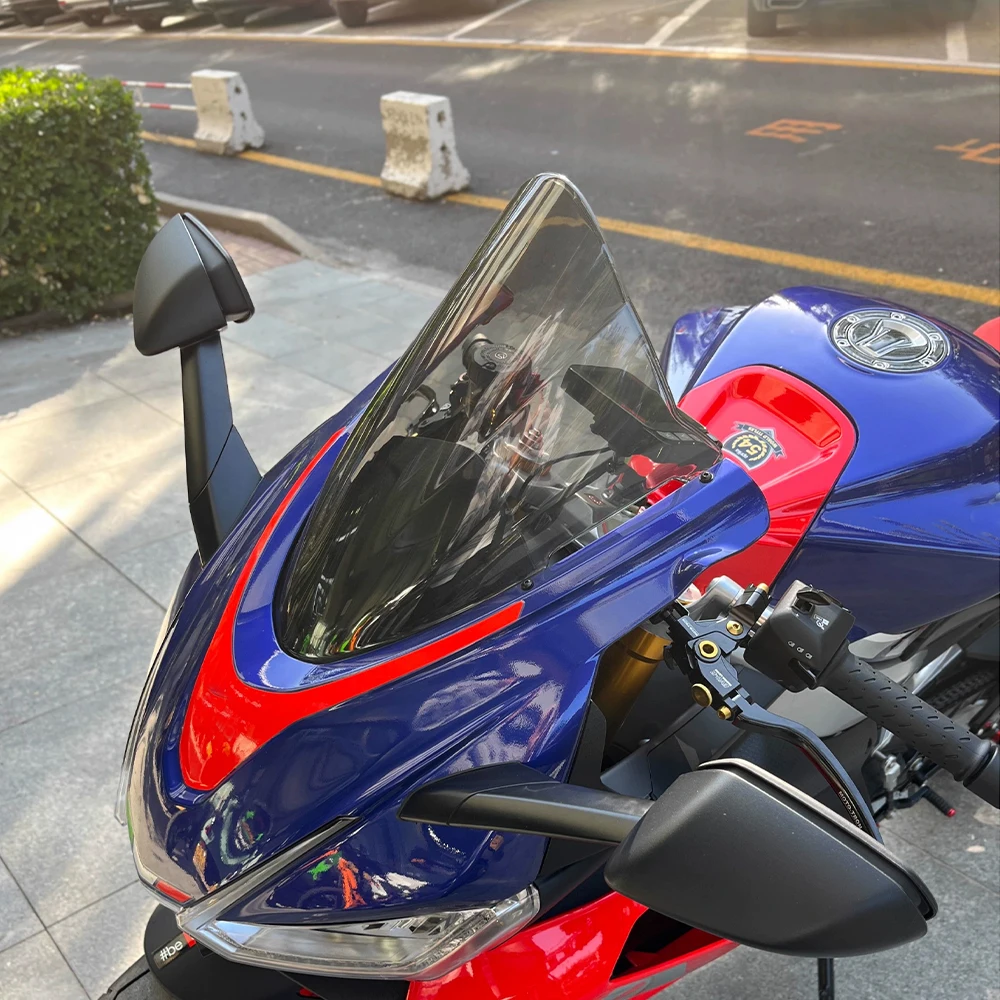 Enhanced Motorcycle Windshield Heighten Windscreen Wind Deflectors Kit - R-racer Fairing Cover