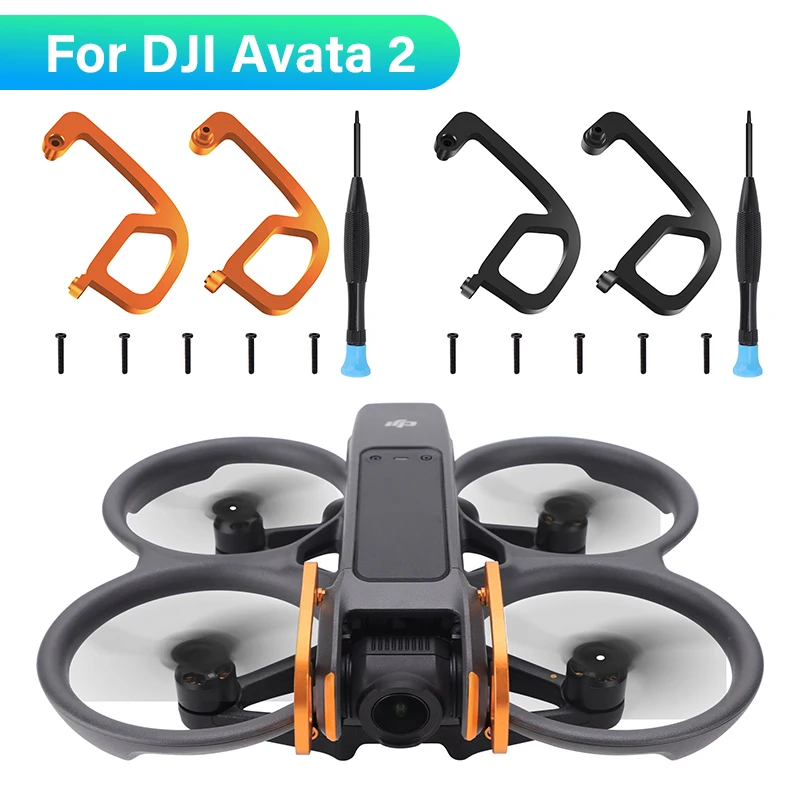 COZERI Avatar 2 Protezione elica per DJI Avata 2, Paraurti Bumper Guard, Anti-Collision, Shockproof Prop Protector per DJI Avata 2 Accessori (Arancione